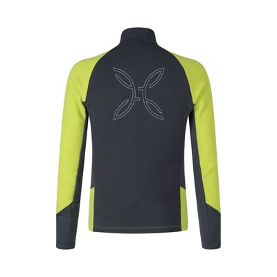 Mikina Montura Iceland 2 Jacket gunmetal/lime green