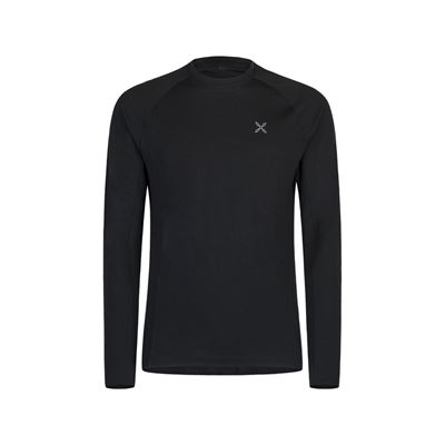Triko Montura Merino Neck Color Maglia nero