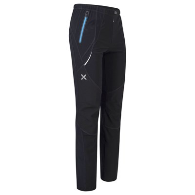 Kalhoty Montura Free K Pants black/sky blue