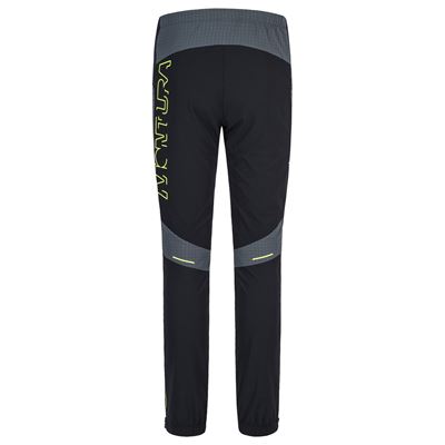 Kalhoty Montura Ski Style Pants black/ neon yellow