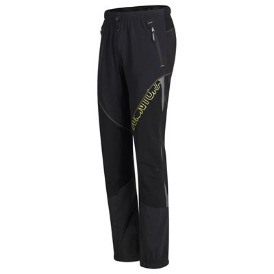Kalhoty Montura Upgrade 3 Pants black/lime green