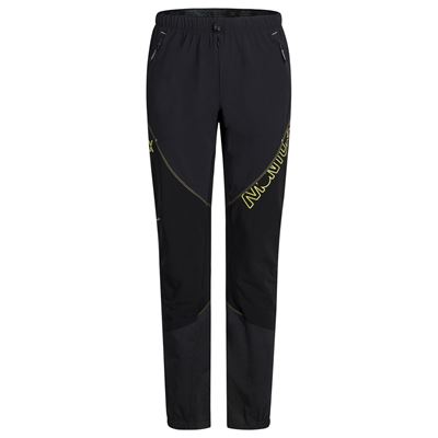 Kalhoty Montura Upgrade 3 Pants black/lime green