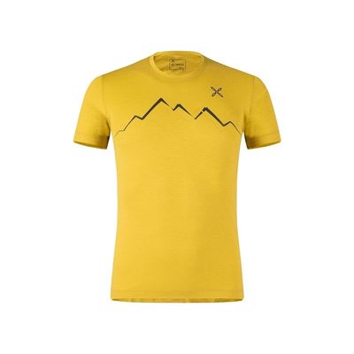 Triko Montura Merino Skyline T-shirt warm gold