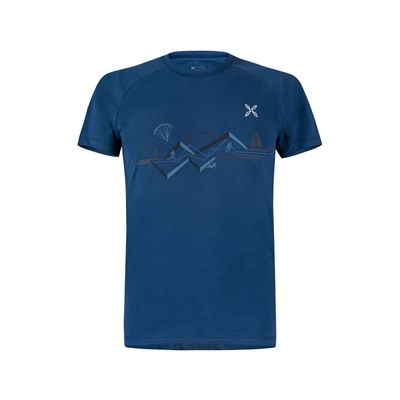 Triko Montura Sporty 2 T-shirt deep blue