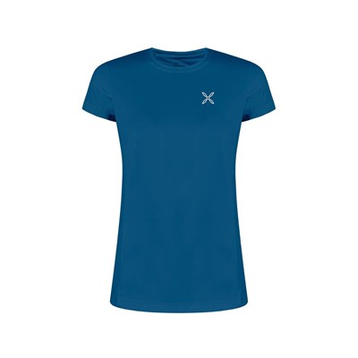Triko Montura Delta Mix T-shirt W deep blue