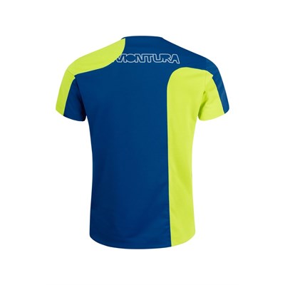 Triko Montura Outdoor Style T-shirt lime green/deep blue