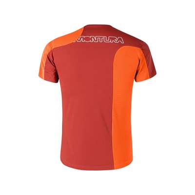 Triko Montura Outdoor Style T-shirt bright orange/tobacco