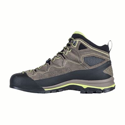 Boty Montura Yaru Tekno GTX camel/lime green