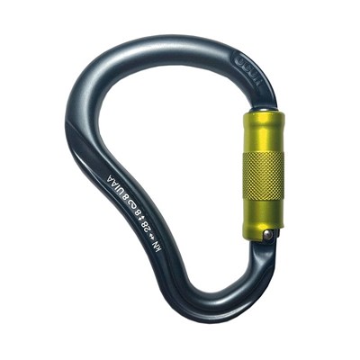 Karabina Ocún Harpy HMS Twist antracit/green Ocún 10011395 2