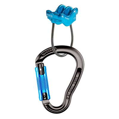 Set jistící Ocún Belay set Hurry / Eagle triple antracit/blue