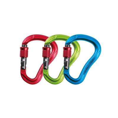 Karabina Ocún Eagle HMS Screw 3-pack mix