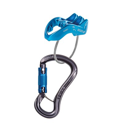 Set jistící Ocún Belay set Condor Triple/Habu blue