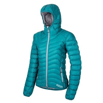 Bunda Ocún Tsunami Eco Jacket W green fanfare/silver sconce