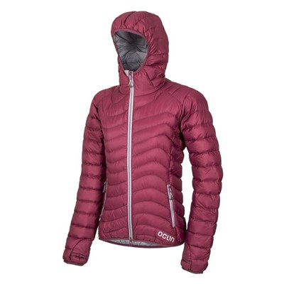 Bunda Ocún Tsunami Eco Jacket W rose maroon/silver sconce