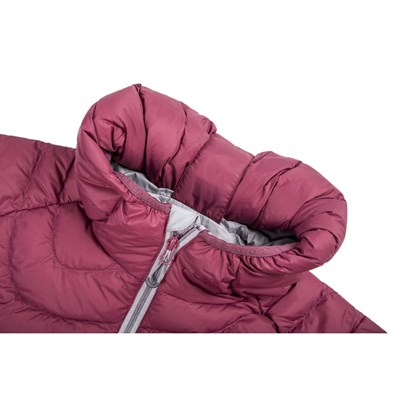 Bunda Ocún Tsunami Eco Jacket W rose maroon/silver sconce