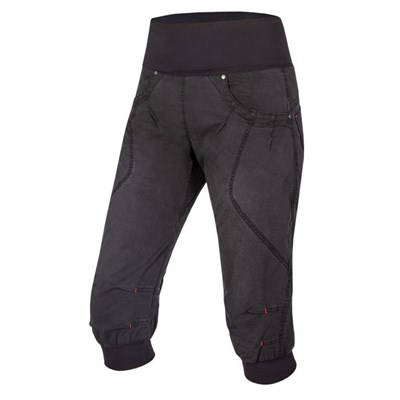 Kalhoty 3/4 Ocún Noya Jeans Organic Shorts W black