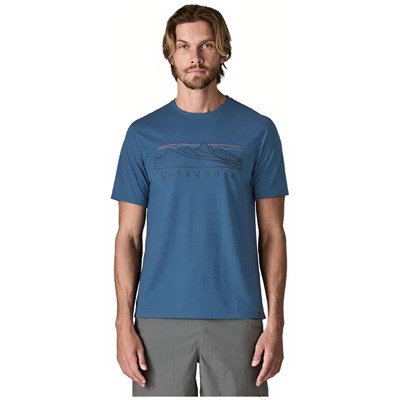 Triko Patagonia Cap Cool Trail Shirt Stratapeaks aquatic blue Patagonia 10034036 2
