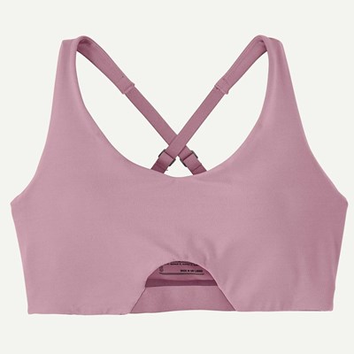 Podprsenka Patagonia Maipo Low Impact Adjustable Bra light violet
