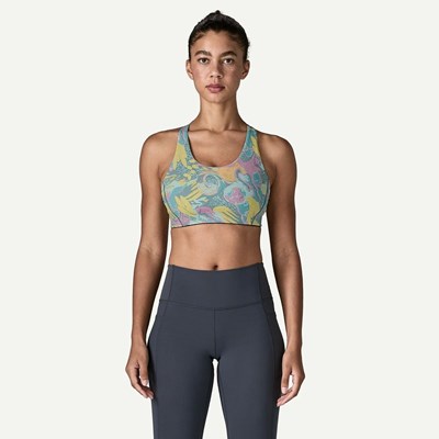 Podprsenka Patagonia Shadowlite Mid Impact Adjustable Bra moon tripper blue sage Patagonia 10033587 2