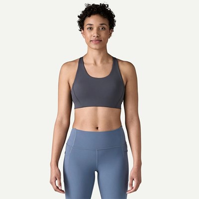 Podprsenka Patagonia Shadowlite Mid Impact Adjustable Bra smolder blue Patagonia 10033590 2