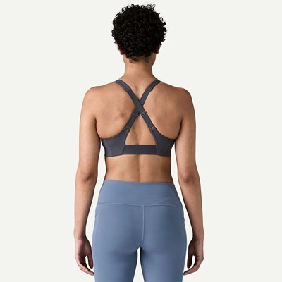 Podprsenka Patagonia Shadowlite Mid Impact Adjustable Bra smolder blue Patagonia 10033590 3