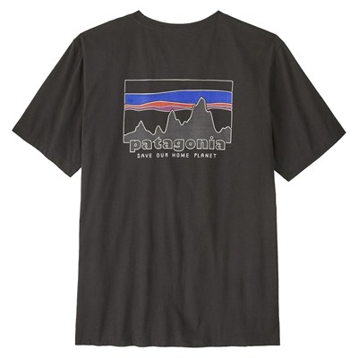 Triko Patagonia Shirt 73 Skyline ink black Patagonia 10034045 2