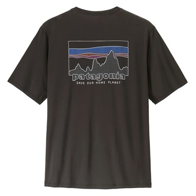 Triko Patagonia Cap Cool Daily Shirt 73 Skyline black Patagonia 10033597 2