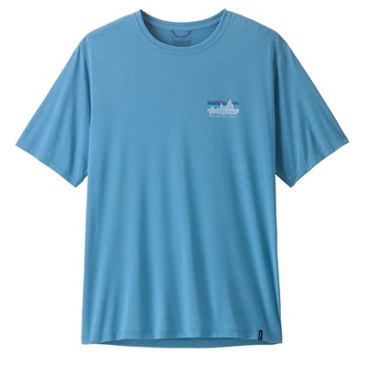 Triko Patagonia Cap Cool Daily Shirt 73 Skyline shore blue