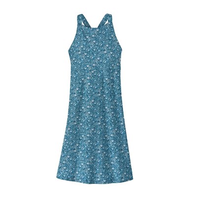 Šaty Patagonia Magnolia Spring Dress block party/lago blue