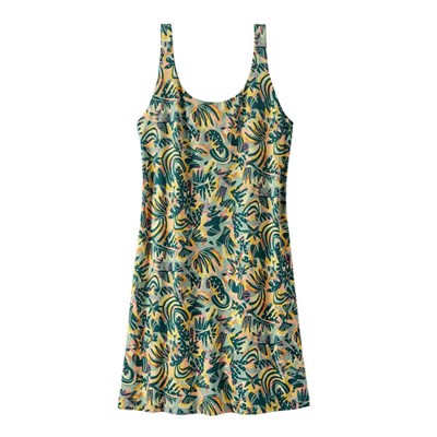 Šaty Patagonia Maipo Dress wild botanist tidal teal