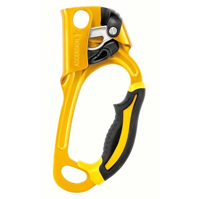 Blokant Petzl Ascension pravý yellow
