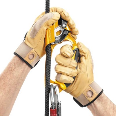 Blokant Petzl Ascension pravý yellow