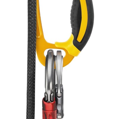 Blokant Petzl Ascension pravý yellow