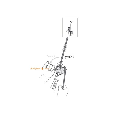 Jistítko Petzl GriGri+ yellow Petzl 10034276 5