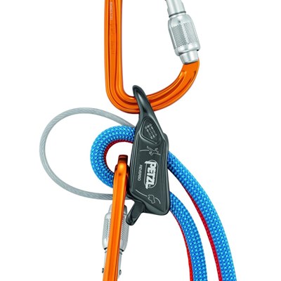 Jistítko Petzl Reverso 8,5-10,5mm grey