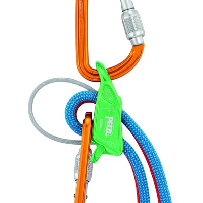 Jistítko Petzl Reverso 8,5-10,5mm gren vert