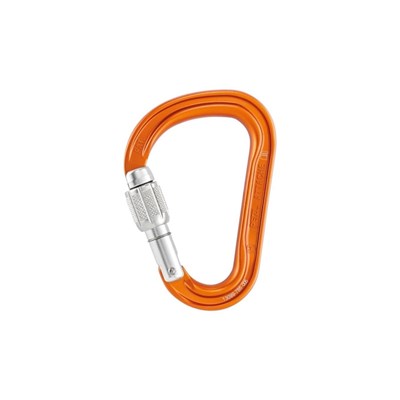Karabina Petzl Attache Screw-Lock orange