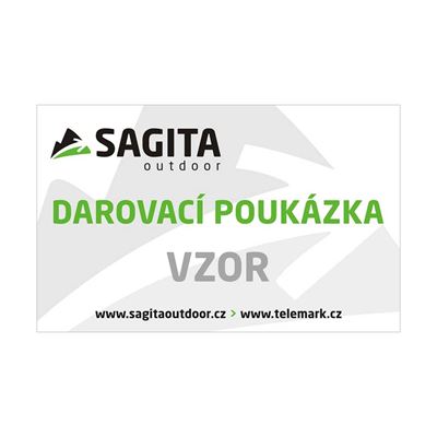 Darovací poukázka Sagita outdoor na zvolenou hodnotu