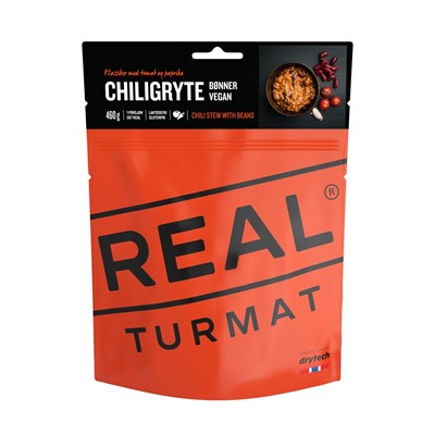 Hlavní jídlo Real Turmat Fazole se zeleninou a chilli 132/460g