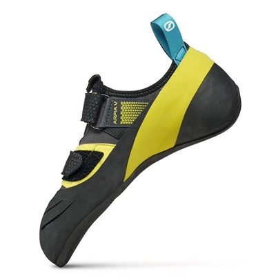 Lezečky Scarpa Arpia V shark/yellow