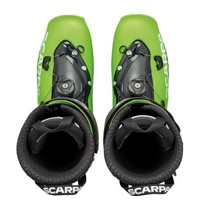 Skialpové boty Scarpa F1 Junior green lime