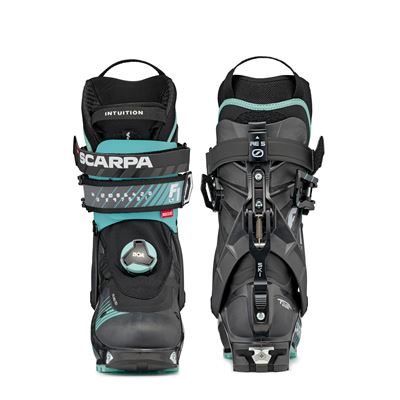 Skialpové boty Scarpa F1 LT W carbon/aqua