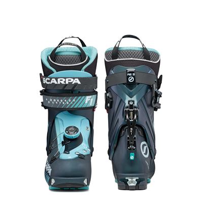 Skialpové boty Scarpa F1 W anthracite/aqua