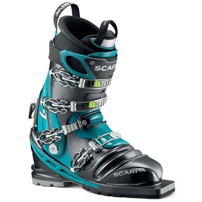 Telemarkové boty Scarpa T1 anthracite/teal