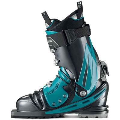 Telemarkové boty Scarpa T1 anthracite/teal