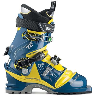 Telemarkové boty Scarpa T2 ECO true blue/acid green