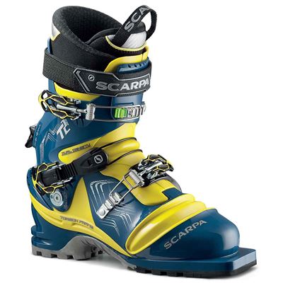 Telemarkové boty Scarpa T2 ECO true blue/acid green