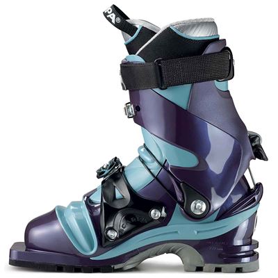 Telemarkové boty Scarpa T2 ECO W bourgogne/polar blue