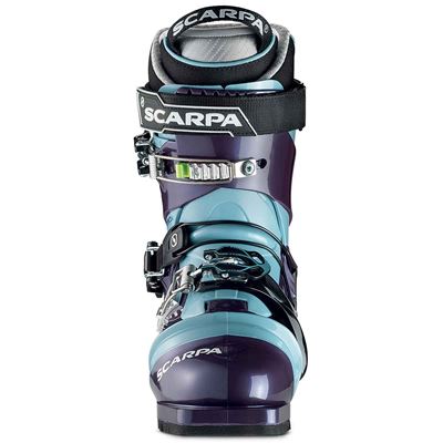 Telemarkové boty Scarpa T2 ECO W bourgogne/polar blue