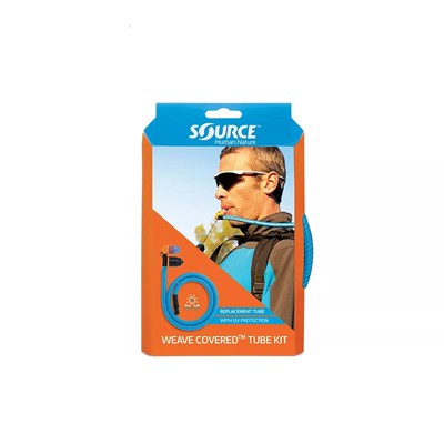 Hadice Source Helix Tube Kit Weave Covered light blue